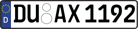 DU-AX1192