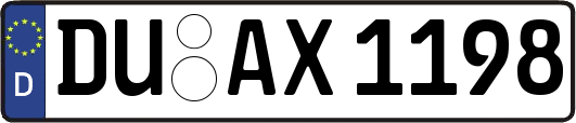 DU-AX1198