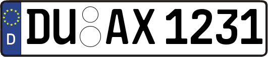 DU-AX1231