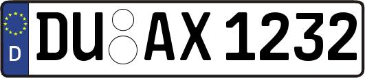 DU-AX1232