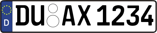 DU-AX1234