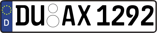 DU-AX1292