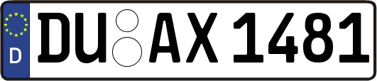 DU-AX1481