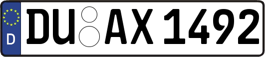 DU-AX1492