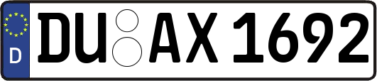 DU-AX1692