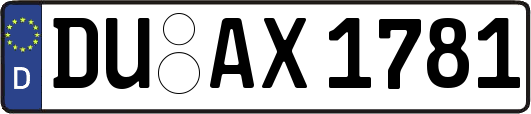 DU-AX1781