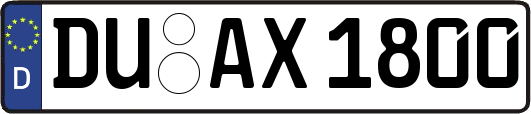 DU-AX1800