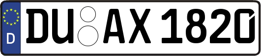 DU-AX1820