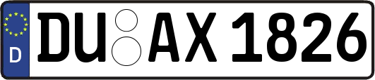 DU-AX1826