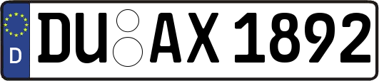 DU-AX1892