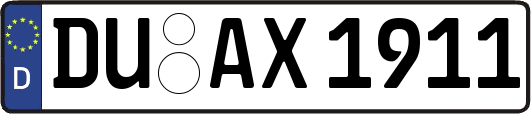 DU-AX1911