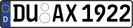 DU-AX1922
