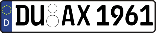 DU-AX1961