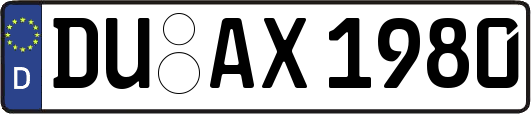 DU-AX1980