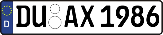 DU-AX1986