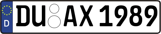 DU-AX1989