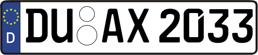 DU-AX2033