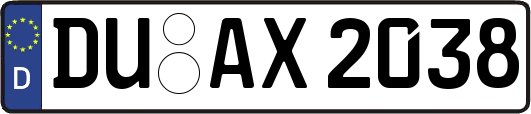 DU-AX2038
