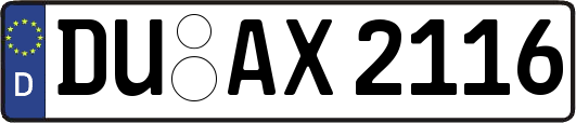 DU-AX2116