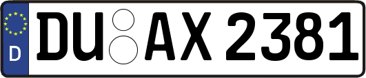 DU-AX2381