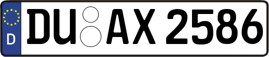 DU-AX2586