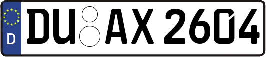DU-AX2604