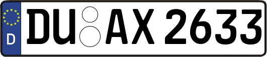 DU-AX2633