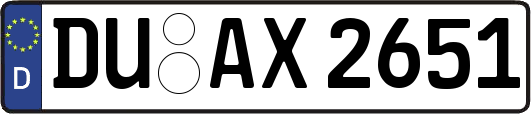 DU-AX2651