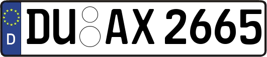 DU-AX2665