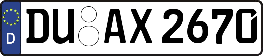 DU-AX2670