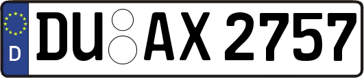DU-AX2757