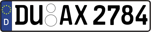 DU-AX2784