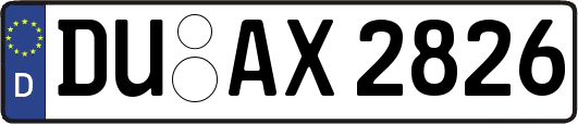 DU-AX2826