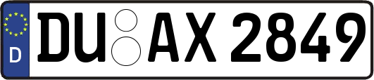 DU-AX2849
