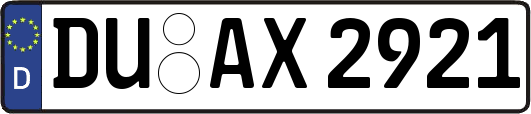 DU-AX2921