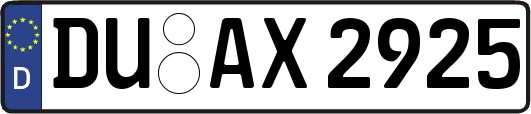DU-AX2925