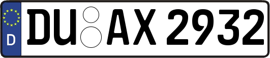DU-AX2932