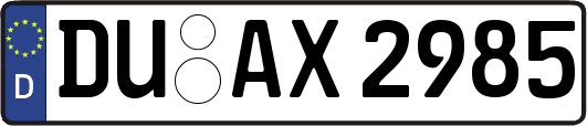 DU-AX2985