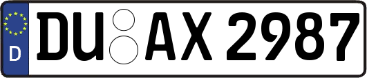 DU-AX2987