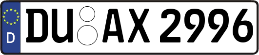 DU-AX2996