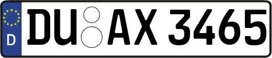 DU-AX3465