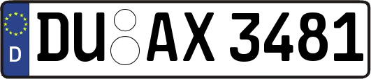 DU-AX3481