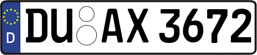 DU-AX3672