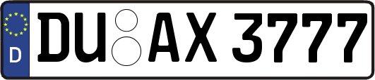 DU-AX3777