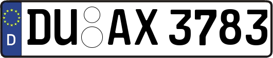 DU-AX3783