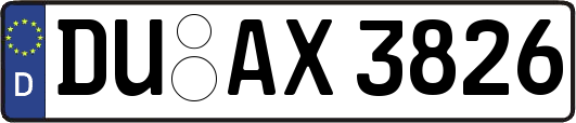 DU-AX3826