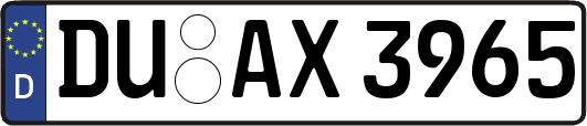 DU-AX3965