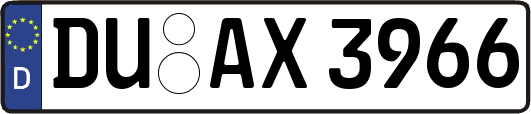 DU-AX3966