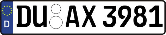 DU-AX3981