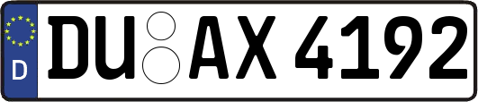 DU-AX4192